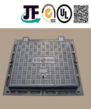 DI Sand Casting Manhole Cover Frame with Machining